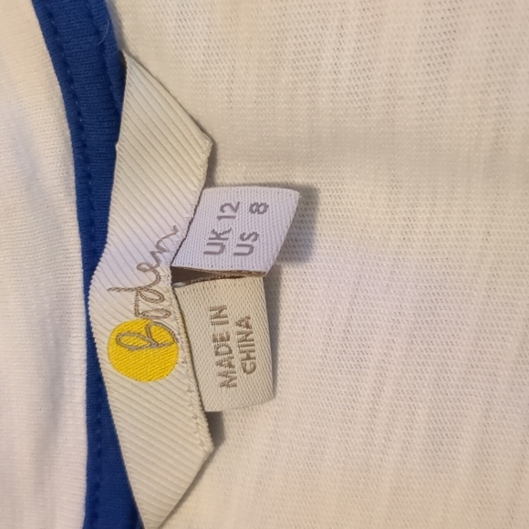 Boden rosanna jersey tunic dress 100% cotton dress size 8 - Picture 11 of 14